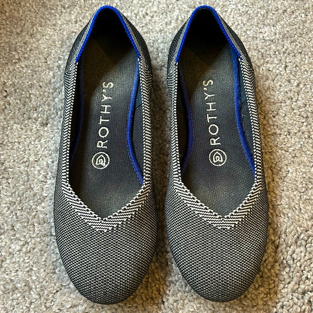 Retired Rothy’s Herringbone Birdseye - Size 6.5